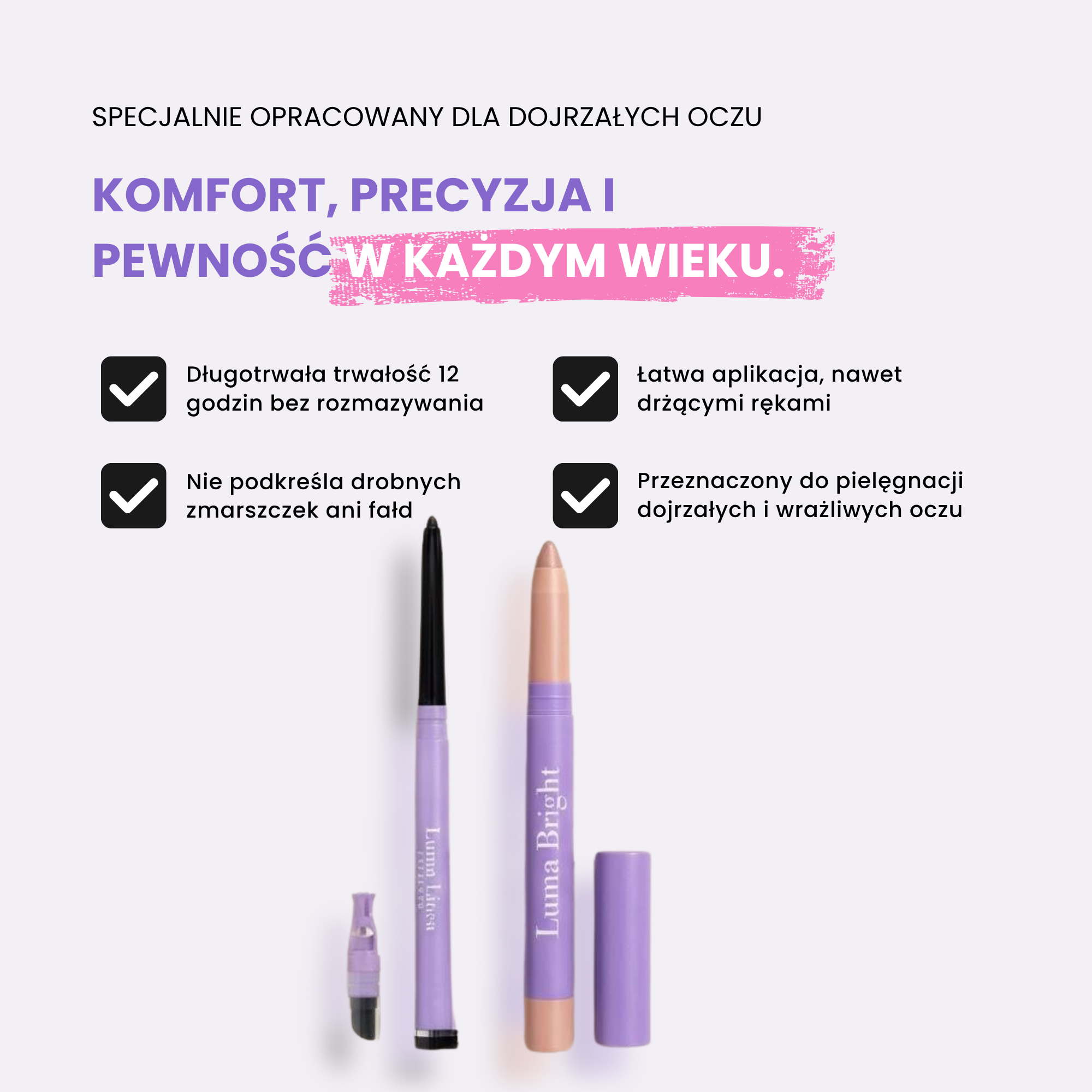 Luma Bright Eyeliner – rozświetlający eyeliner dla dojrzałych kobiet
