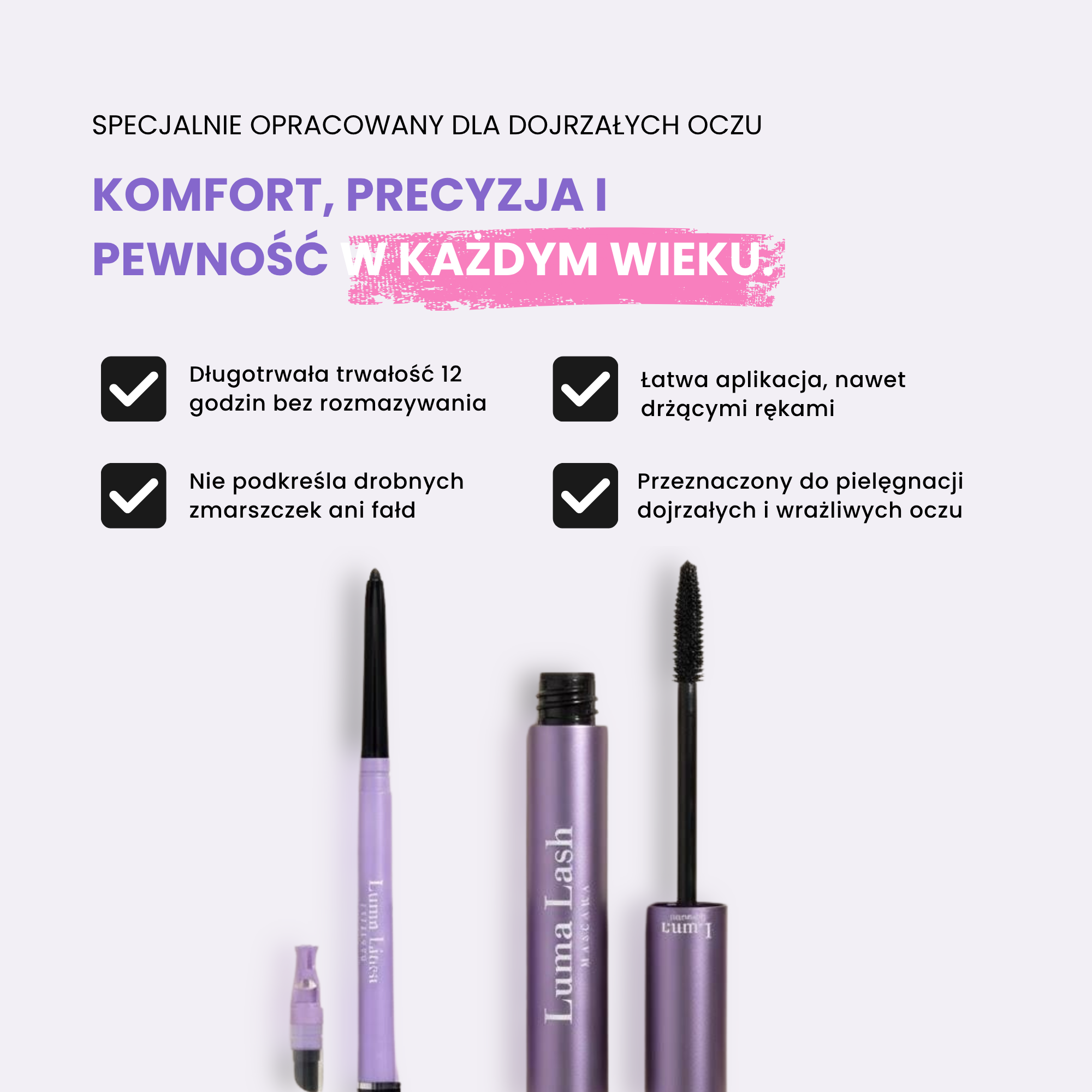 Luma Lash Mascara｜tusz do rzęs dla dojrzałych kobiet