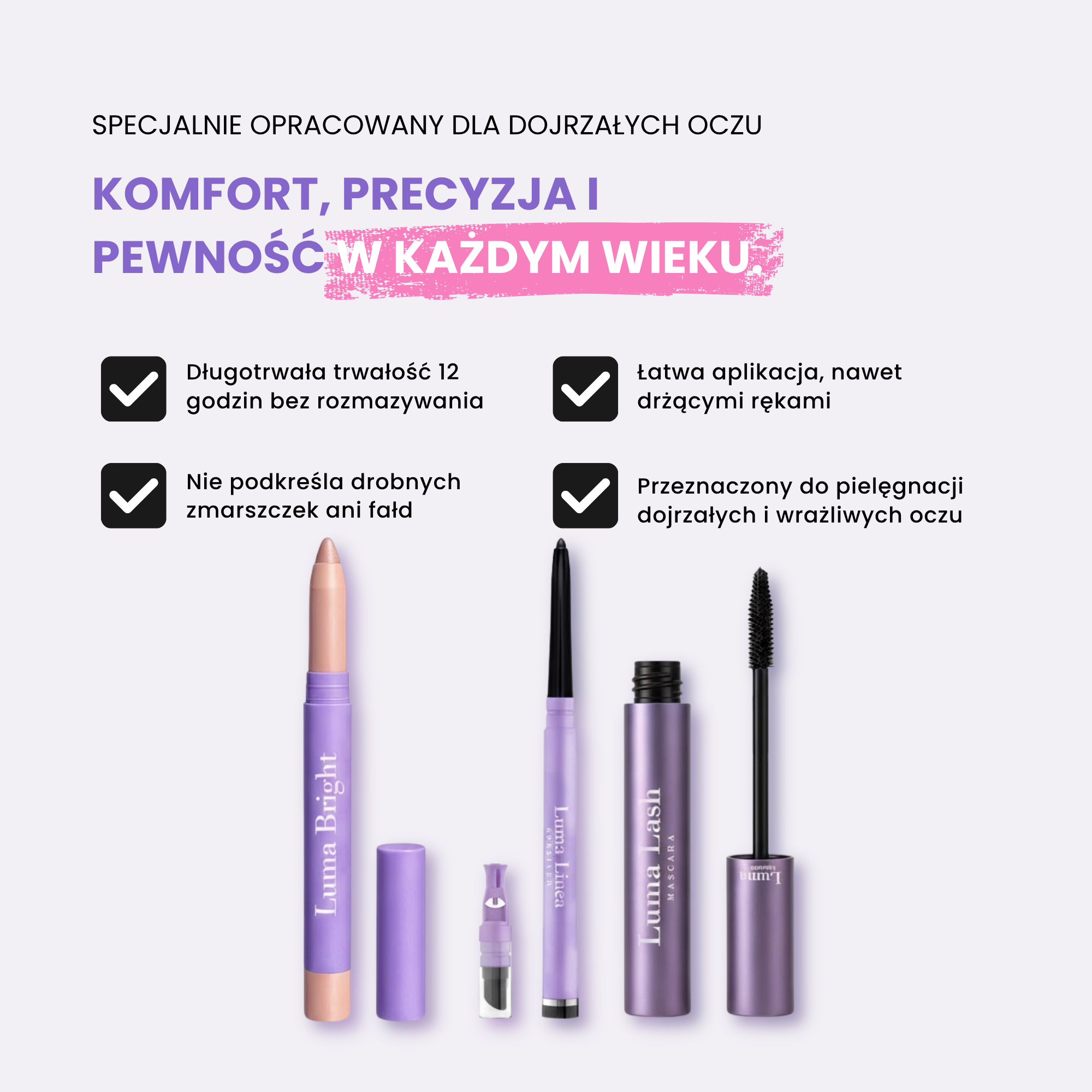 Luma Linea Eyeliner – eyeliner dla dojrzałych oczu